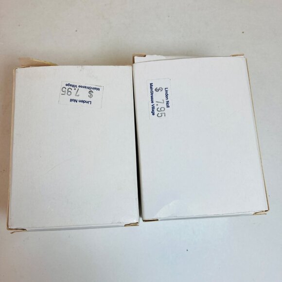 Vintage Polish Hand Blown Glass Egg Ornaments Painted Gold Green Blue as is - Picture 9 of 9